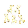 Ion Plating(IP) 201 Stainless Steel Pendants STAS-T063-178G-1