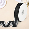 1Roll Solid Color Organza Ribbons ORIB-CY0001-02N-3