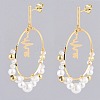 Dangle Stud Earrings EJEW-JE04065-01-2