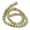 Dyed Natural Dolomite Beads Strands G-D337-8mm-D02-3