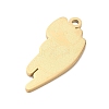 304 Stainless Steel Pendants SA-CBAE115-07G-2