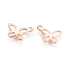 201 Stainless Steel Charms STAS-E484-25RG-1