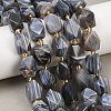 Natural Botswana Agate Beads Strands G-P611-B02-01-1