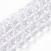 Natural Quartz Crystal Beads Strands G-S345-8mm-35-2