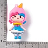 Girl Doll PVC Plastic Pendants X1-KY-S172-12C-3