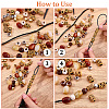 DIY African Dreadlock Hair Accessories Kits FIND-PA0001-49-6