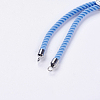 Nylon Twisted Cord Bracelet Making X-MAK-F018-03P-RS-5