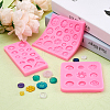 Boutigem 3Pcs 3 Style Food Grade Silicone Molds DIY-BG0001-52-8