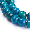 Synthetic Chrysocolla Beads Strands X-G-F647-02-A-01-3