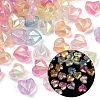 UV Plating & Luminous Transparent Acrylic Beads MACR-L007-21-1