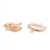 Alloy Enamel Pendants ENAM-P166-01KCG-C-2