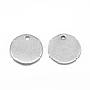 Tarnish Resistant 201 Stainless Steel Stamping Blank Tag Charms STAS-Q213-02-15mm-1