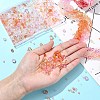6 Styles Gradient Color Transparent Painted Glass Beads Strands DGLA-YW0001-28A-8