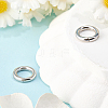 925 Sterling Silver Spring Gate Rings STER-CN0001-43P-3