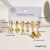 Stainless Steel Hoop Earring Sets YN6312-5