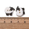 2-Hole Opaque Resin Buttons RE-CBAD9D2-30-3