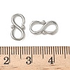 304 Stainless Steel S-Hook Clasps STAS-L300-003B-P-3