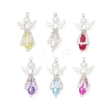 ABS Plastic Imitation Pearl Pendants PALLOY-JF04070-S-1