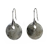 Mixed Stone Dangle Earrings EJEW-C119-01P-3