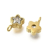 304 Stainless Steel Micro Pave Cubic Zirconia Charms LS-STAS-U027-02G-01-2