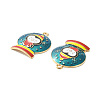 Christmas Alloy Enamel Pendants ENAM-D047-07G-01-3