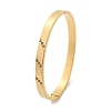 304 Stainless Steel Rhinestone Bangles for Women BJEW-Z092-16G-5