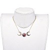 Pendant Necklaces NJEW-JN02655-01-3