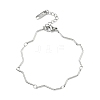 Twisted 304 Stainless Steel Bar Link Chains Bracelets for Women BJEW-D456-04P-4