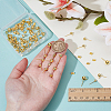 60Pcs 4 Styles 304 Stainless Steel Stud Earring Findings STAS-NB0001-99-3