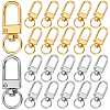 36Pcs 2 Colors Alloy Swivel Clasps PURS-CN0001-11-1