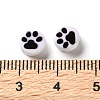 Opaque Acrylic Beads OACR-Z027-04A-01-3