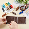 20 Rolls 20 Colors Flat Waxed Polyester Cord YC-PH0001-53-3