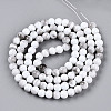 Baking Paint Glass Beads Strands DGLA-N013-8mm-01-2