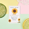 Rectang Paper Greeting Card DIY-YW0016-03-2