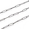 304 Stainless Steel Paperclip Chains CHS-F010-01C-B-2