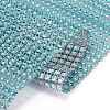 24 Rows Plastic Diamond Mesh Wrap Roll DIY-L049-05L-3