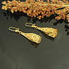 Brass Hollow Hoop Earrings FS-WG6ED3E-05-1