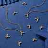 20Pcs Brass Micro Pave Colorful Cubic Zirconia Charms KK-SZ0004-71-6