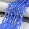 Imitation Jade Glass Beads Strands EGLA-A034-T3mm-MB14-2