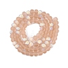 Transparent Glass Beads Strands EGLA-A044-T6mm-MB20-3