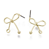 Iron Stud Earring Findings IFIN-N005-24-2