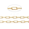 Brass Paperclip Chains CHC-I036-27G-2