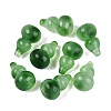 Dyed Natural White Jade Pendants G-Q601-42B-1
