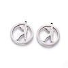 201 Stainless Steel Pendants X-STAS-F231-071P-1