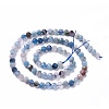 Natural Aquamarine Beads Strands G-C003-04-2