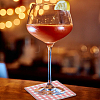16Pcs Acrylic Cocktail Coaster AJEW-GO0004-42-4