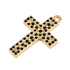 304 Stainless Steel Rhinestone Pendants STAS-P430-01D-G03-2