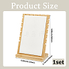 Bamboo Slant Back Necklace Organizer Display Stands NDIS-WH20007-01B-01-2
