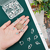 54Pcs 9 Style Alloy Resin Pendants FIND-PH0006-15-3