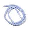 Synthetic Blue Lace Agate Beads Strands G-C129-A15-01-3